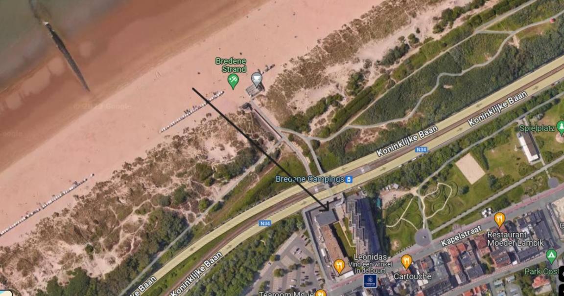 Duin En Zee Appartement Bredene Buitenkant foto